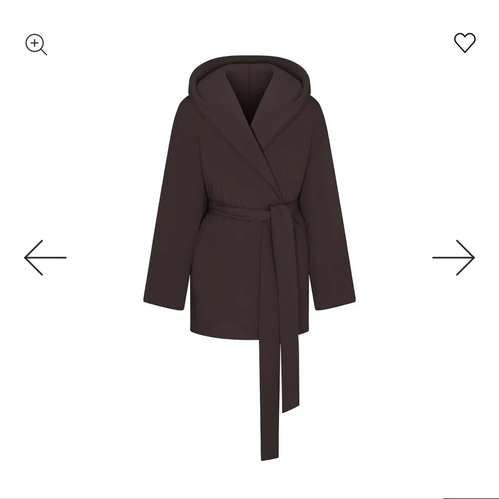 Wrap coat SKIMS